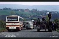 Grenze Obersuhl-Untersuhl_08-05-1981_Zoll Schulkklasse_Us-Panzer_bearb