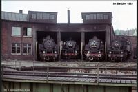 64er Parade vor Haus III des Bw Ulm-2_ca 1962_bearb